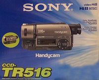 Sony CCD-TR516 HandyCam Video Hi8 8mm Video Camera Camcorder