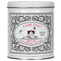 Cape Cod Polish Company - Metal Polishing Cloths in Reusable Tin