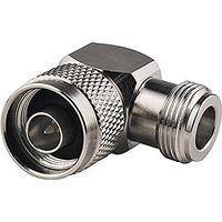 RF Adapter N Jack Female Socket to N Plug Male Pin Right Angle (Pack of 2) High Quality Ships From USA