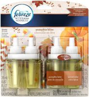 Febreze Noticeables Air Freshener Refill, Pumpkin Bliss, 1 Pack of 2 Refills