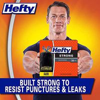 Hefty Strong Multipurpose Large Trash Bags, 30 Gallon, 74 Count-Limited Edition