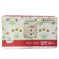 Bodyfit Guierang Feminine Sanitary Napkins, Sanitary Pad (Pantyliners R(15.5cm) 38p)