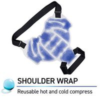 TheraPearl Color Changing Shoulder Wrap, Reusable Hot Cold Therapy Wrap with Gel Beads for Shoulder Pain Relief, Flexible Hot and Cold Compress, Best Ice Pack for Rotator Cuff Pain, Sports Injuries