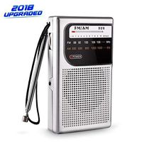 MEKBOK AM FM Pocket Radio, AM FM Mini Radio Portable with Superior Reception and Clear Sound, Battery Operated Pocket Radio with 3.5mm Headphone Jack