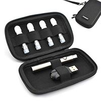 Cyameri Vape Case for Vape Pen Cartridges Hard Shell Slim Holder Organizer Travel Carrying Pouch Cover Bag for Vape Pen 510 Battery Charger Pods [Case Only]