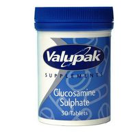 Valupak Supplements Joint Care Glucosamine Sulphate 500mg 30 Tablets