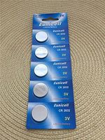 WAT 1000 pcs CR2032 Card 3V lithium battery compatibility with KCR2032 LM2032 5029LC 2032