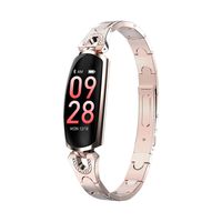 Smart Watch for Android/iOS,Jchen IP67 Waterproof Women Smart Watch Bracelet Heart Rate Monitor Blood Pressure Fitness Sport Smart Watch Best Gift for Father's/Mother's Day (Gold)