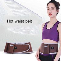MOXIN Heating Waist Belt, Lumbar & Abdominal Heat Pad, with 3 Heat Settings, for Abdominal Stomach Cramps Arthritic Menstrual Therapy Pain Relief