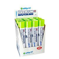 Whip-it! 12 cans (1 case) 400ml Premium Refined Butane Fuel Zero Impurities