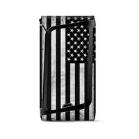 Skin Decal Vinyl Wrap for Smok Morph 219 Kit | Vape Stickers Skins Cover| Black White Grunge Flag USA America