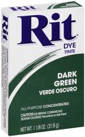 Rit, Dark Green Purpose Powder Dye, 1-1/8 oz