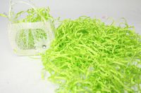 Lime Paper Krinkle Shred-7 Ounces(1 Bag)