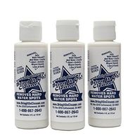 Bring It On Cleaner: Shower Door Hard Water Spot Stain Remover 4 Ounce with Oxygen Bleach. Safely Clean Shower Door Glass, Tiles, Taps, Grout and Fiberglas 4oz (3 Pack)