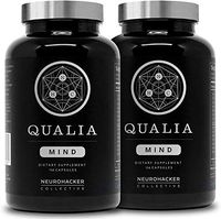 Qualia Mind Nootropics 2 Pack | Top Brain Supplement for Memory, Focus, Mental Energy, and Concentration with Ginkgo biloba, Alpha GPC, Bacopa monnieri, Celastrus paniculatus, DHA & More. (154 Ct)