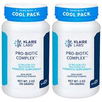 Klaire Labs Pro-Biotic Complex Powder - Hypoallergenic Intestinal Support for Men & Women, 5 Billion CFU Lactobacillus acidophilus & Bifidobacterium bifidum Blend, Dairy-Free (56 Servings, 56 Grams)