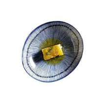 AXZHYX Bowl Creative Ceramic Bowls Household Utensils stew Chinese Restaurant Rice Dessert Fruit Salad Bowl 5.5 inches Hotel Tableware Home Noodles Boiled Fish Soup Bowl