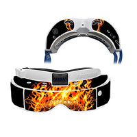 MightySkins Skin Compatible with Fat Shark Dominator V3 - Hot Head | Protective, Durable, and Unique Vinyl Decal wrap Cover | Easy to Apply, Remove, and Change Styles | Made in The USA