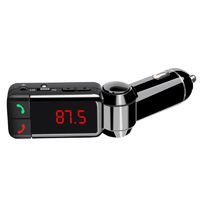 Langboss Wireless Bluetooth V2.0 Stereo Car Kit FM Transmitter MP3 DC5V Input USB Disk Player with LED Display