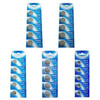 Eunicell (Total 25 pcs) CR2032 CR2450 CR1620 CR1632 CR2016 Lithium Blister Assorted 3V 3 Volt Coin Cell Batteries