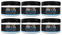 Rolite Metal Polish Paste – 4.5oz, Industrial Strength Polishing Cream for Aluminum, Chrome, Stainless Steel & Other Metals, 6 Pack