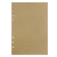 A5 Notebook Insert, Unlined Blank Craft Filler Paper for Large Refillable Journal Notebook 200 Pages