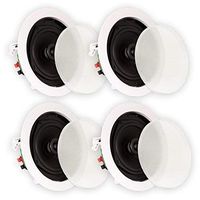 Theater Solutions TS50C in Ceiling Speakers Surround Sound Home Theater 2 Pair Pack