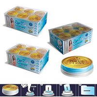 Pufai Puff Clean Glass Cleaning Wipes to Clean Hand Mirror Windows 72 Capsules