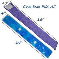 Ice Pack for Migraine Headaches and Tension Relief Cold Therapy Hat (Purple)