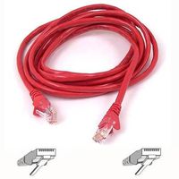 20FT CAT6 RED SNAGLESS PATCH