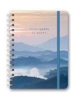 Orange Circle Studio 2020 Deluxe Compact Flexi Planner, Be Happy