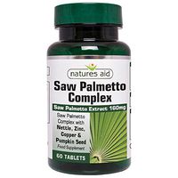 Natures Aid Saw Palmetto Complex For Men