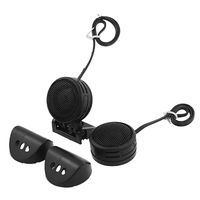 uxcell 200W 100dB Dome Tweeters Black 2 Pcs for Car Audio System