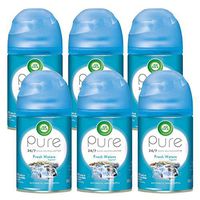Air Wick Pure Freshmatic 6 Refills Automatic Spray, Fresh Waters, 6ct, Air Freshener, Essential Oil, Odor Neutralization, Packaging May Vary