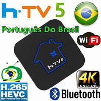 2019 Newest HTV Box HTV Tigre Box Brasil Box Better Faster Then IPTV8 HTV 6 IPTV6 HTV 5 A3 IPTV5 4k canais do Brazil Upgraded, More Then 250 Live Brazilian BTV IP TV Chann (HTV TIGRE)