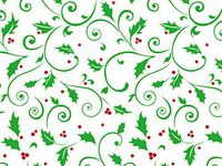 Christmas Print Cello Bags - Hollyday Berries 4x2x9" Cello Bags 1.2 mil (3 Packs; 100 Bags Per Pack) - WRAPS-C2BHB
