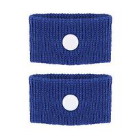 Wristbands,5 Colors 1 Pair Anti-Nausea Wristbands Motion Sickness Wristbands for Travel Plane Bus(BLUE)