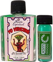 2GoodLuck I'll Succeed, Spiritual Oil with 1 Dram Perfume Set for Magic and Rituals. Aceite Espiritual Yo Venceré para Rituales Y Magia.
