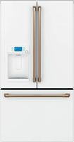 GE CYE22TP4MW2 Caf0233 22 Cu. Ft. Matte White Counter-Depth French Door Refrigerator