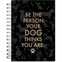 Lady Jayne Dog Silhouettes Spiral Bound Journal (14713)