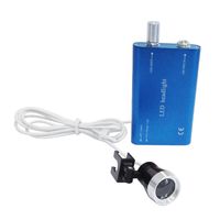 OUBO DENTAL Portable 3W LED Head Light Lamp For Dental Surgical Binocular Loupe-Blue