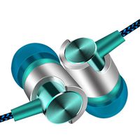 IEnkidu General Wired in-Ear Stereo Earphone Super Bass Music Headset with Microphone (Blue)