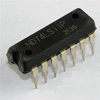 Exiron 5PCS HD74LS11P 74LS11 DIP HITACHI Triple 3-Input Positive and Gates New