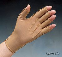 North Coast Medical Bioform Glove, Open Tip, Size: Medium