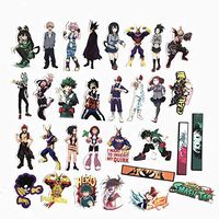 70PCS My Hero Academy Academia Suitcase Sticker Luggage Trolley Case Laptop Tide Brand Guitar Skateboard Waterproof Stickers