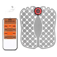 CCVV Remote Control EMS Foot Massager Pad Wireless Muscle Stimulator Improves Blood Circulation Portable USB Charging