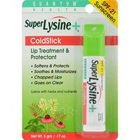 Quantum Health - Super Lysine+ Cold Stick -Lip Treatment & Protectant - 0.17 oz