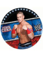 WWE 9" Paper Plates 8 Pack
