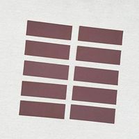 Rectangle Match Strikers 1.00" x 3.00" - Brown