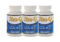 Res-Q LDL-x2 Niacin Free, 60 caplets, 3-Pack